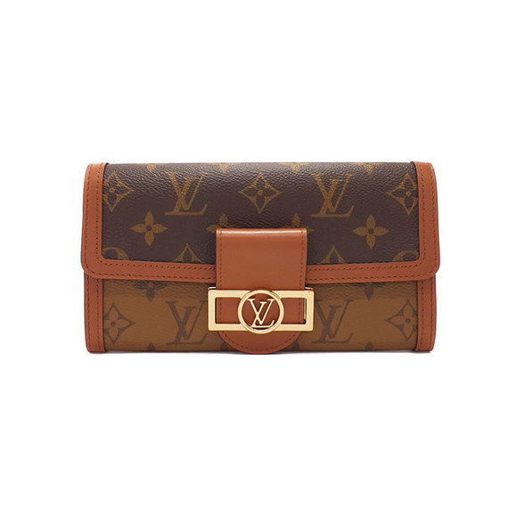 Louis Vuitton Sarah Portefeuille Wallet Long Dauphine Bifold Monogram - Picture 2 of 5